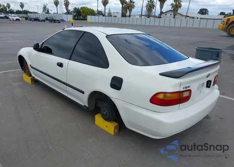 1993 Honda Civic Ex z USA, uszkodzony, nr VIN 1HGEJ1161PL052453